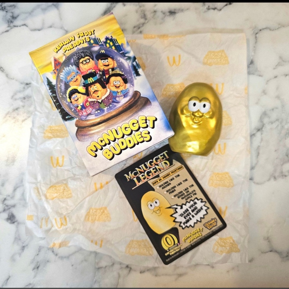 McDonald’s complete set with golden nugget